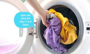 Washing machine resetting guideline