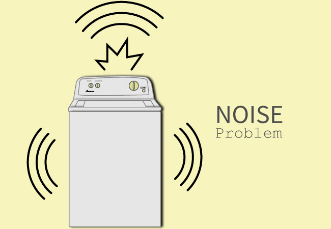 Amana washer noise problem