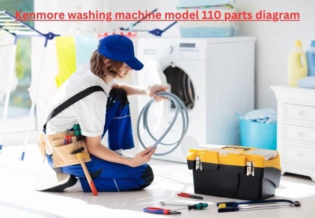 Kenmore washing machine model 110 parts diagram