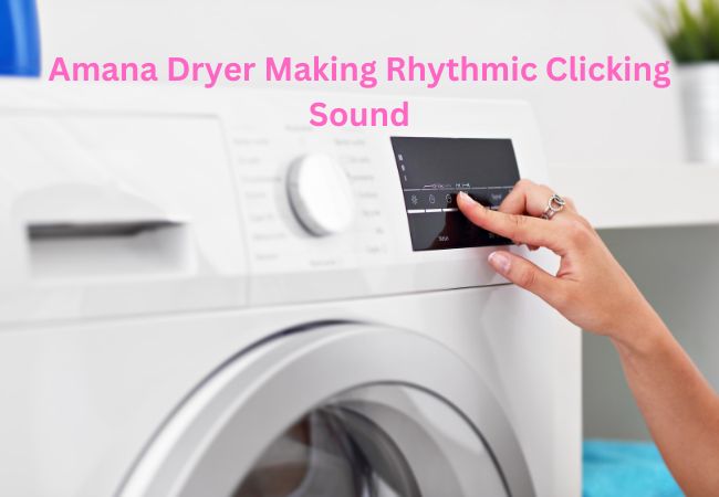 Amana Dryer Making Rhythmic Clicking Sound