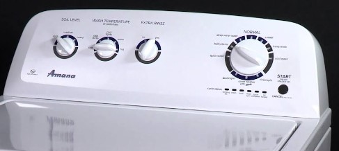 amana washer control panel