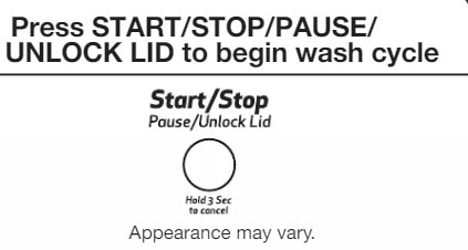 start the wash cycle