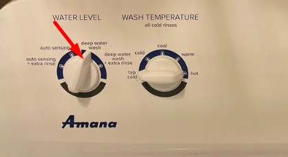 What is deep water wash on Amana washer